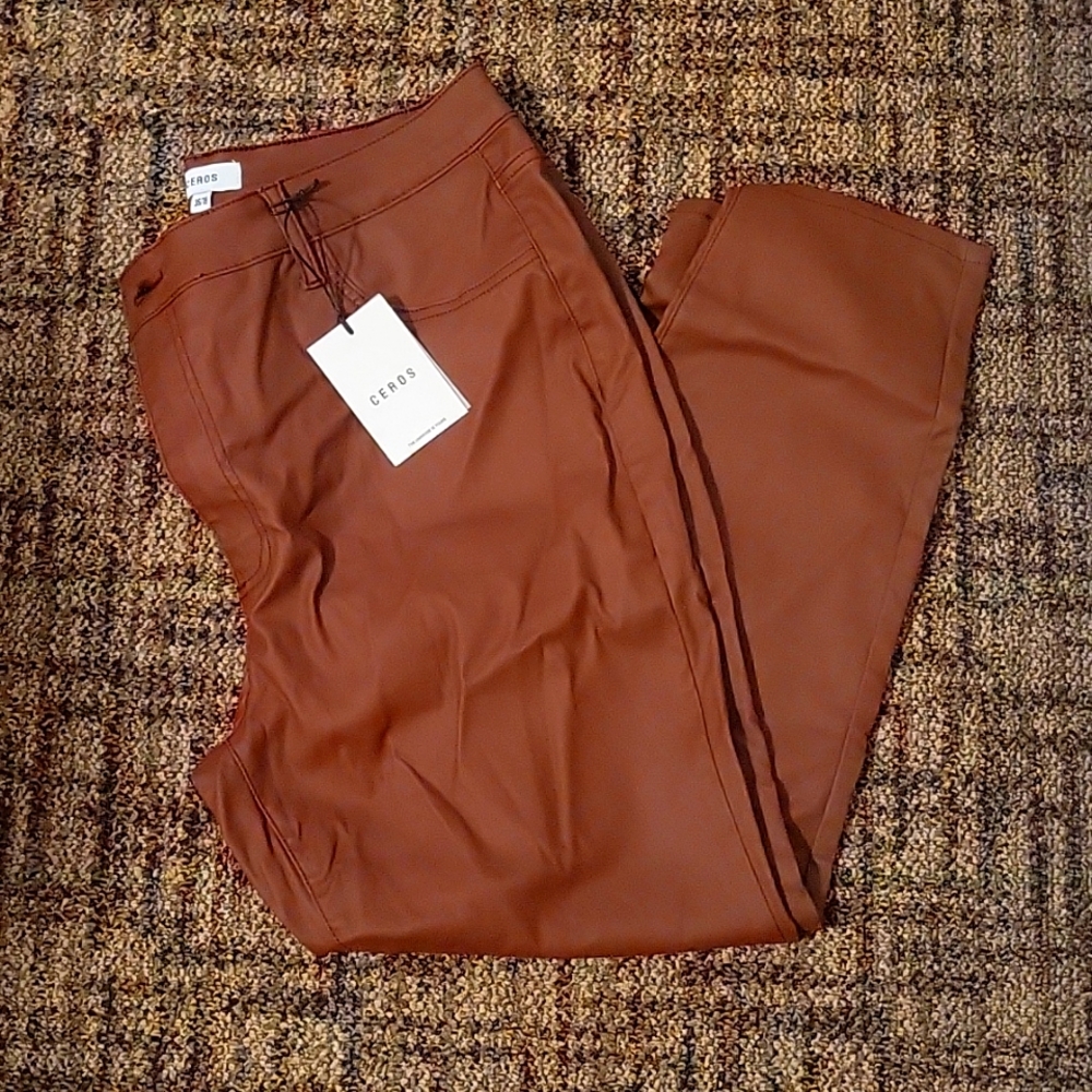 Ceros High Rise Ankle Skinny Pants